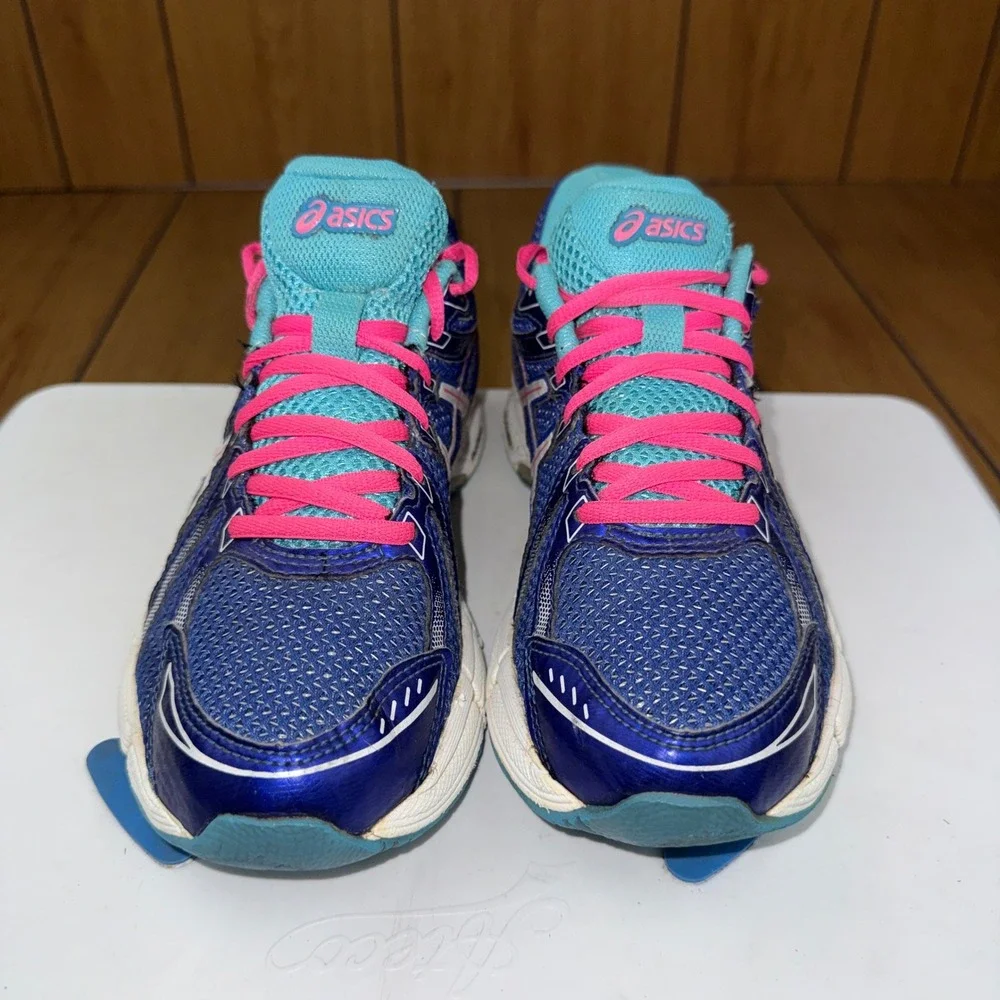 Asics Gel-Exalt Womens Running Shoes Blue Pink Turquoise T379N DuoMax 6.5